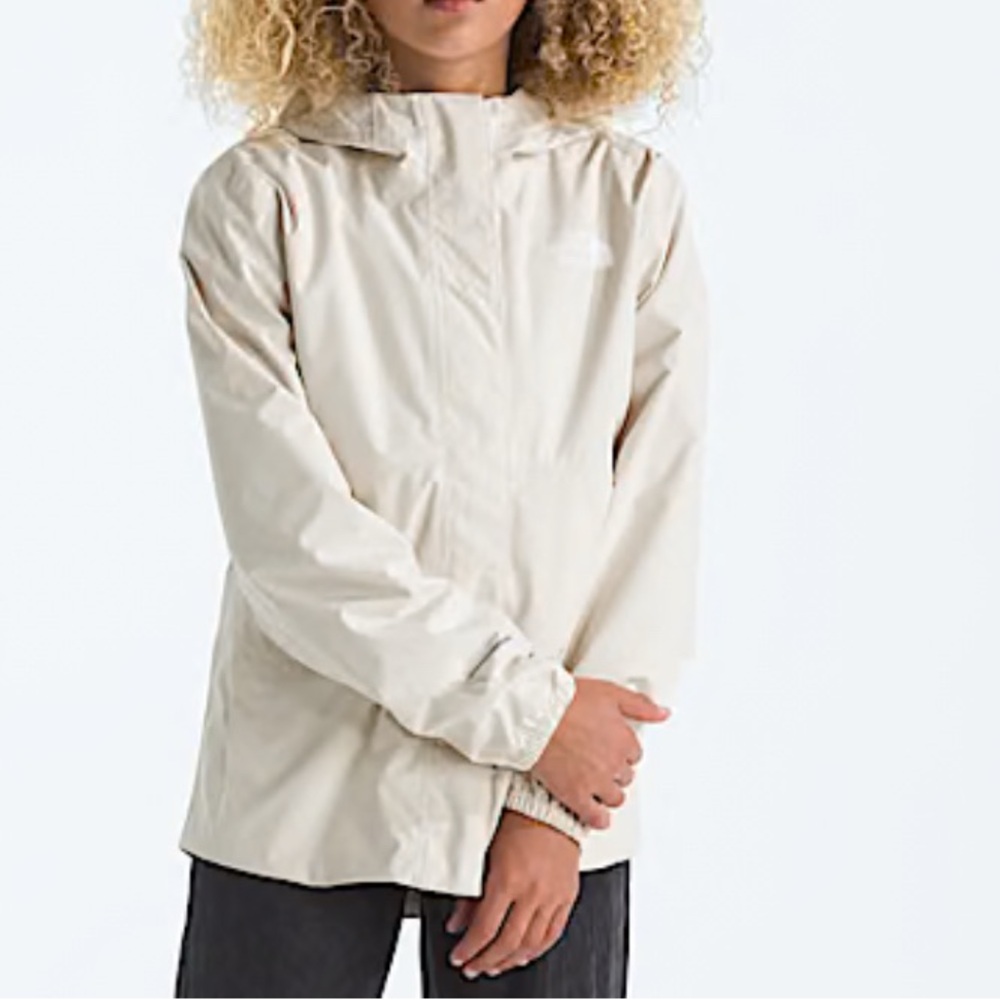 Kids Cream  Rain jacket
